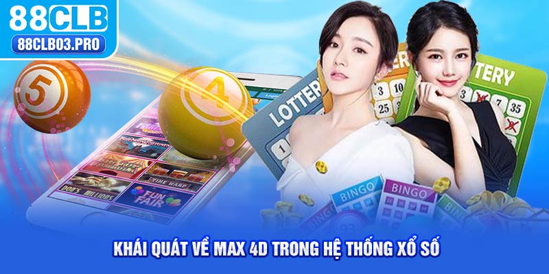 Khái quát về Max 4D trong hệ thống xổ số